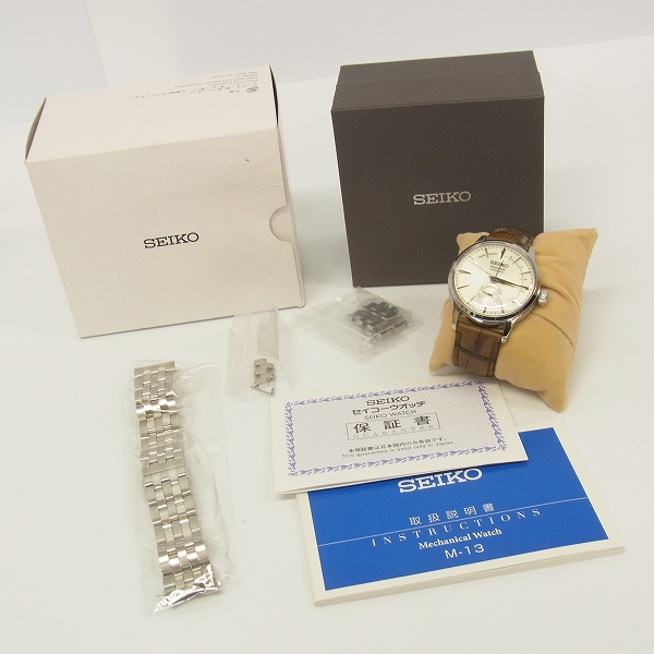 実際に弊社で買取させて頂いたSEIKO/セイコー プレサージュ 腕時計 自動巻き SARY079 4R57-00E0　の画像 7枚目