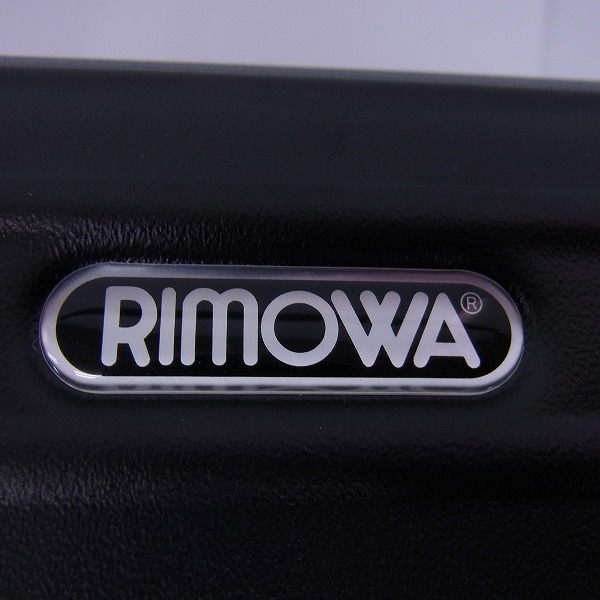 実際に弊社で買取させて頂いたRIMOWA/リモワ サルサ キャビンマルチホイール 4輪ブラック/810.52/35Lの画像 3枚目