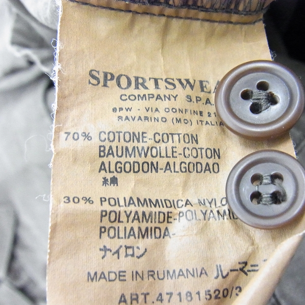 実際に弊社で買取させて頂いたC.P.COMPANY/シーピーカンパニー 長袖 シャツ 47181520/348 XLの画像 3枚目