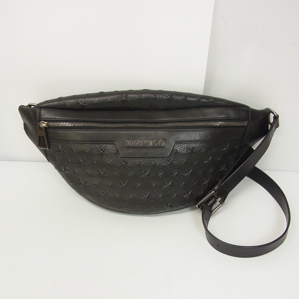 実際に弊社で買取させて頂いたJIMMY CHOO/ジミーチュウ スターエンボス ボディバッグ