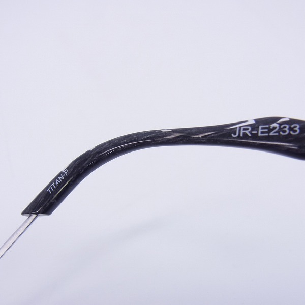 実際に弊社で買取させて頂いたless than human/レスザンヒューマン×C.F.O 眼鏡/メガネフレーム po6po10-jre233の画像 5枚目