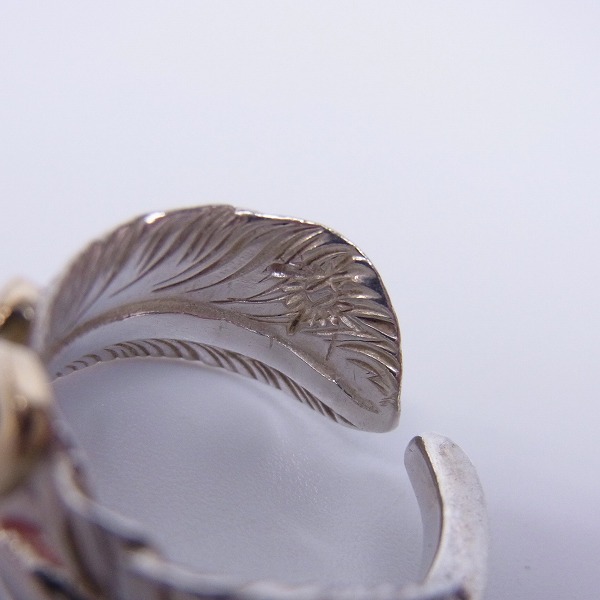 実際に弊社で買取させて頂いたARIZONA FREEDOM/アリゾナ フリーダム K18 ハート フェザーリング/8号の画像 4枚目