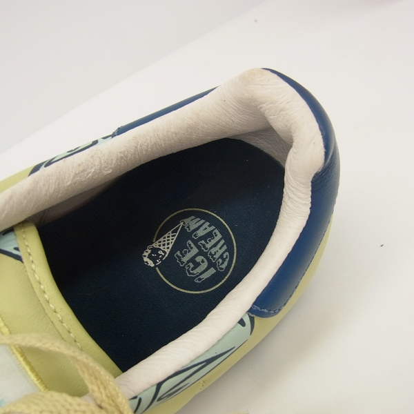 実際に弊社で買取させて頂いたBBC×Reebok ICE CREAM アイスクリーム スニーカー イエロー系 10-116947/27の画像 4枚目