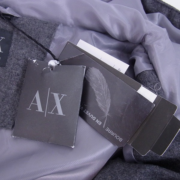 実際に弊社で買取させて頂いた【未使用】ARMANI EXCHANGE/アルマーニエクスチェンジ トグルボタン ダウンジャケット/Mの画像 5枚目