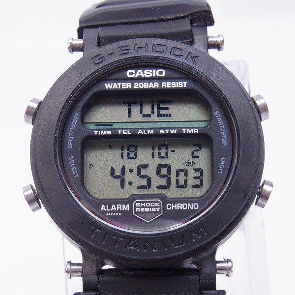 実際に弊社で買取させて頂いた【ジャンク】G-SHOCK/Gショック MR-G ブラックチタン MRG-1Z-1