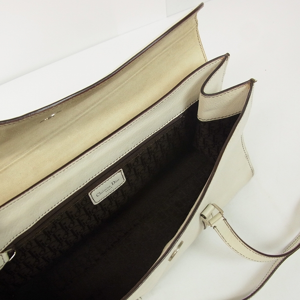 実際に弊社で買取させて頂いたChristian Dior/クリスチャンディオール レザーショルダーバッグの画像 3枚目
