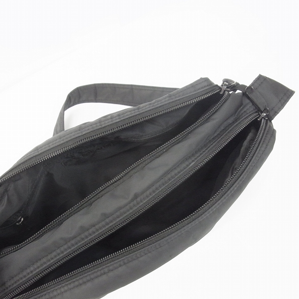 実際に弊社で買取させて頂いたHEAD PORTER/ヘッドポーター BLACK BEAUTY ナイロン ショルダーバッグの画像 3枚目