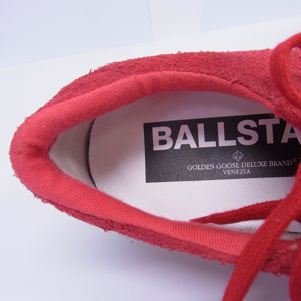 実際に弊社で買取させて頂いたGOLDEN GOOSE/ゴールデングース BALLSTAR ボールスター スエード/39の画像 4枚目