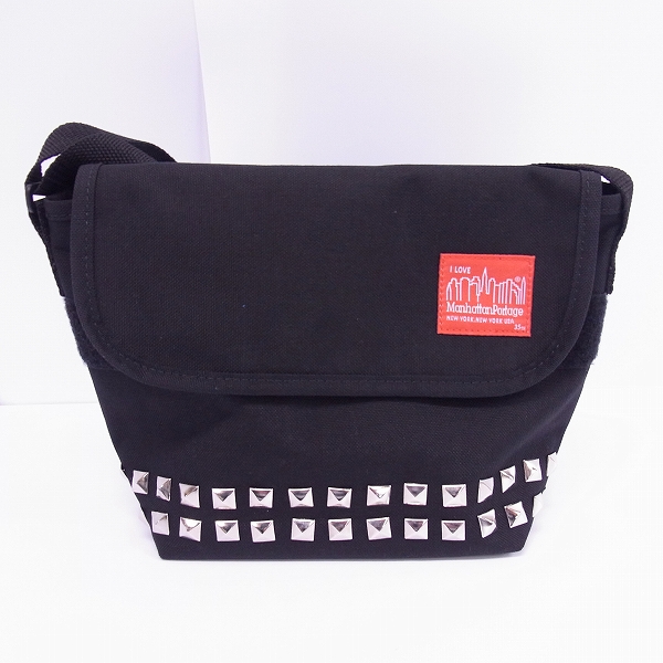 実際に弊社で買取させて頂いたMANHATTAN Portage/マンハッタンポーテージ スタッズ ショルダーバッグ