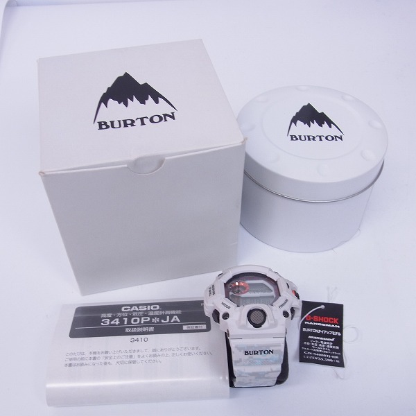 G-SHOCK×BURTON/G-ショック×バートンコラボモデル レンジマン/電波