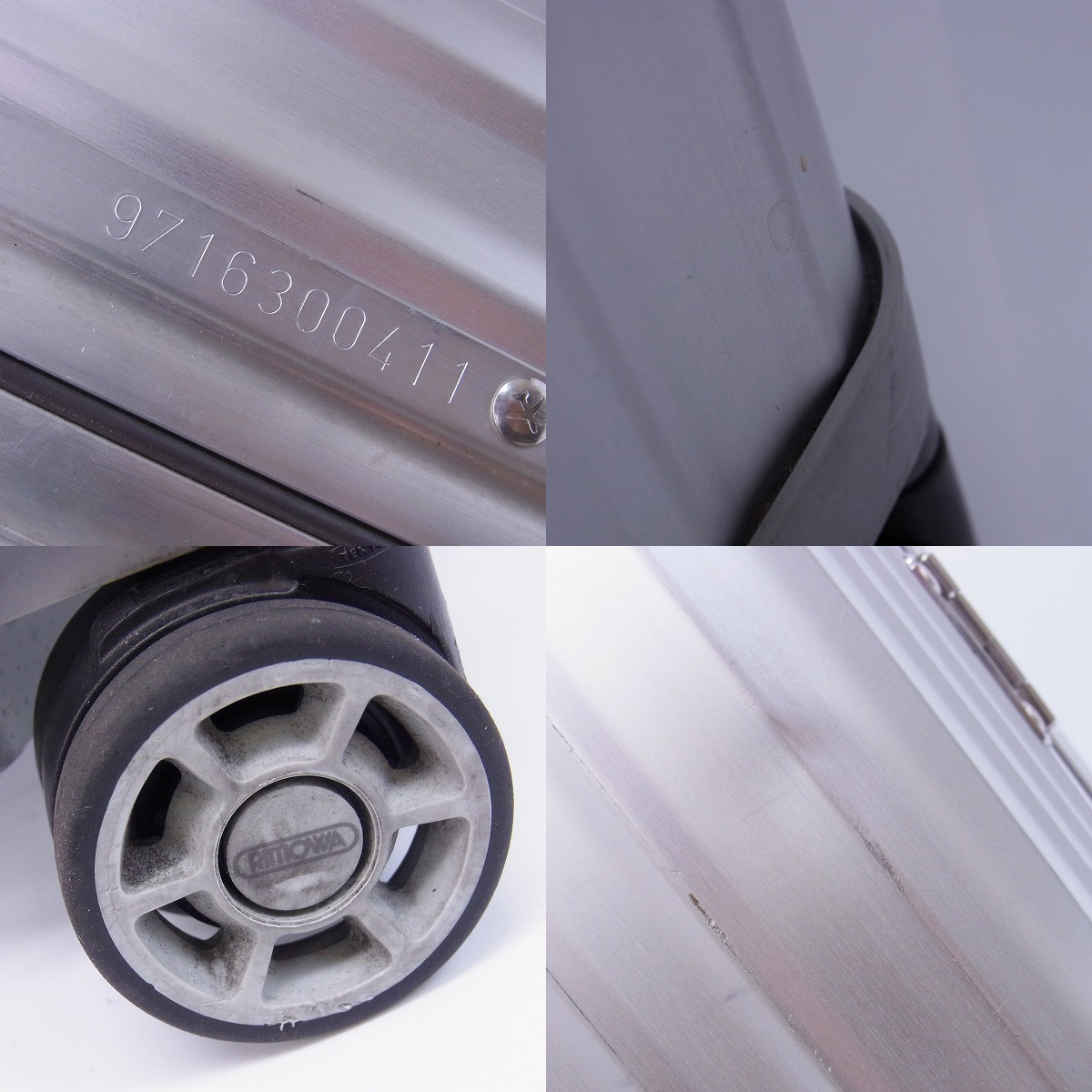 実際に弊社で買取させて頂いたRIMOWA/リモワ CLASSIC FLIGHT/クラシックフライト 971.63/60Lの画像 4枚目