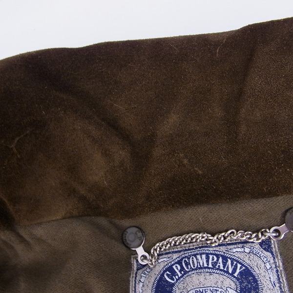 実際に弊社で買取させて頂いたC.P.COMPANY/シーピーカンパニー ウール混 コート/ジャケット CPU0324の画像 6枚目
