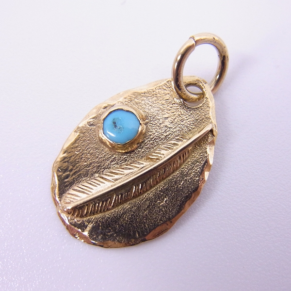 実際に弊社で買取させて頂いた【カスタム】ARIZONA FREEDOM/アリゾナフリーダム全金 K18 タタキ ペンダント/チャーム