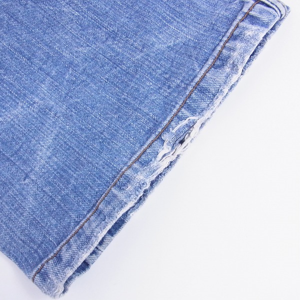 実際に弊社で買取させて頂いたARMANI EXCHANGE/アルマーニエクスチェンジ ダメージ加工デニムパンツ AX259/30の画像 8枚目