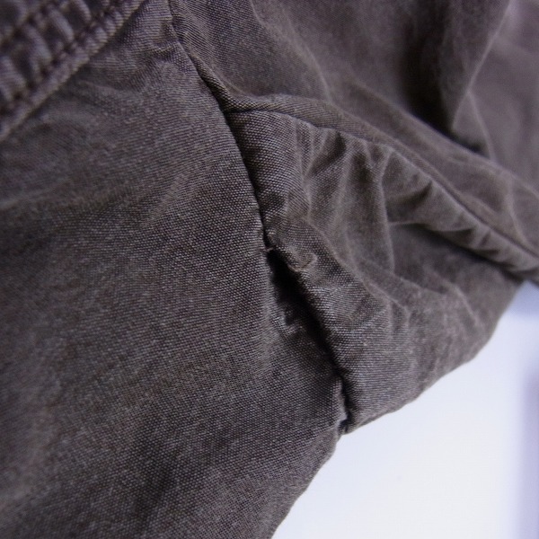 実際に弊社で買取させて頂いたC.P.COMPANY/シーピーカンパニー ジップ ブルゾン/ジャケット カーキ CPU0070 000001/50の画像 6枚目