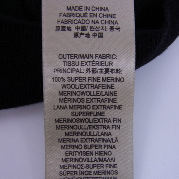 実際に弊社で買取させて頂いた【未使用】BURBERRY LONDON/バーバリー ロンドン ウール プルオーバーニット Size：Sの画像 3枚目