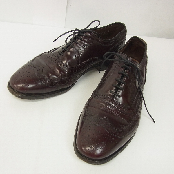 実際に弊社で買取させて頂いたALLEN EDMONDS/アレンエドモンズ マカリスター ウィングチップシューズ 6275/10D