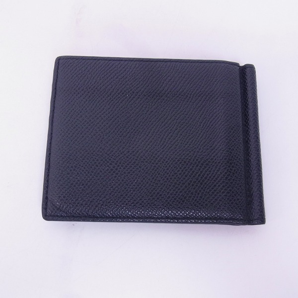 実際に弊社で買取させて頂いたBALLY/バリー レザー 二つ折り財布/ウォレット マネークリップ付きの画像 1枚目