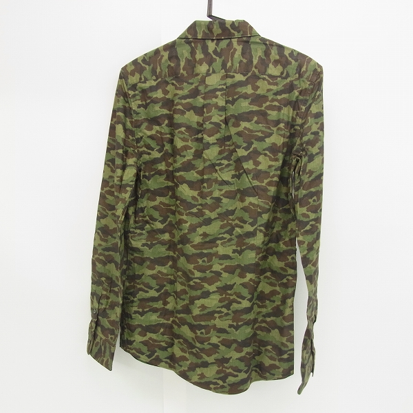 実際に弊社で買取させて頂いたGOLDEN GOOSE/ゴールデングース 迷彩柄/カモフラ柄 長袖シャツ G26U522.A5/XSの画像 1枚目