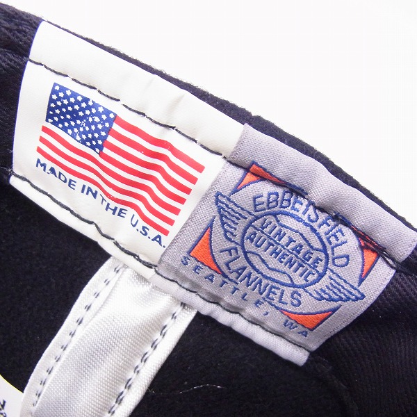 実際に弊社で買取させて頂いたCA4LA/カシラ EBBETS FIELD/エベッツ・フィールド キャップ/帽子 2点セットの画像 2枚目