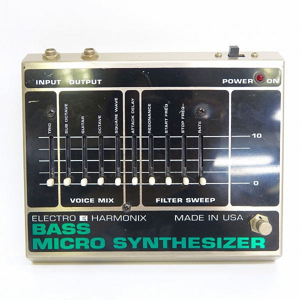 実際に弊社で買取させて頂いた【難あり】electro-harmonix/エレクトロハーモニクス Bass Micro Synthesizer ベース シンセサイザーの画像 1枚目