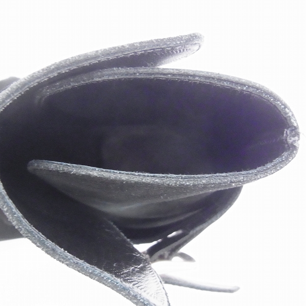 実際に弊社で買取させて頂いたJOHN LAWRENCE SULLIVAN/ジョンローレンスサリバン レザーハイカット/ベルクロ ブーツ/ドレスシューズ 8の画像 4枚目