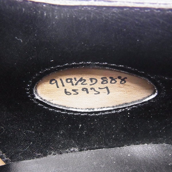 実際に弊社で買取させて頂いたEDWARD GREEN/エドワードグリーン 222ラスト/65937 9.5Dの画像 5枚目