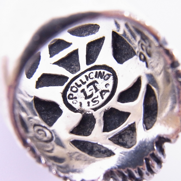 実際に弊社で買取させて頂いたLeathers＆Treasures/レザーズ＆トレジャーズ グランドライオンリング 14.5号の画像 5枚目