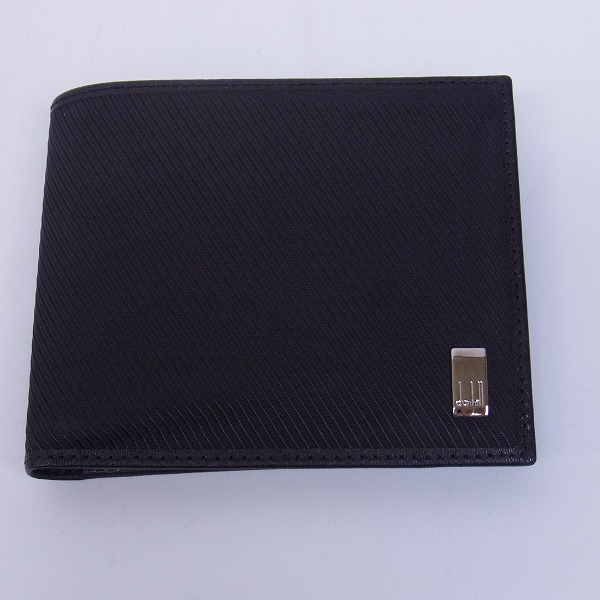 実際に弊社で買取させて頂いたdunhill/ダンヒル 二つ折り財布 ウォレット ブラック