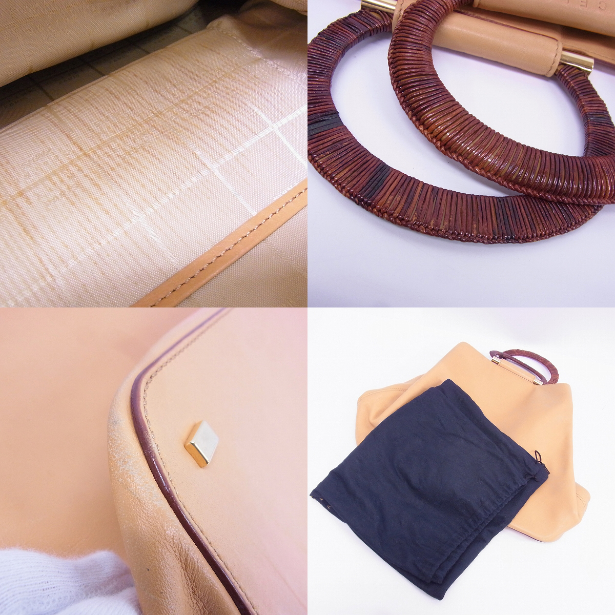 実際に弊社で買取させて頂いたCELINE/セリーヌ ヴィンテージ ハンドバッグの画像 8枚目