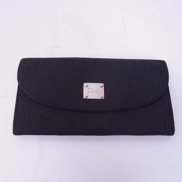実際に弊社で買取させて頂いたChristian Dior/クリスチャンディオール トロッター 長財布 ブラック