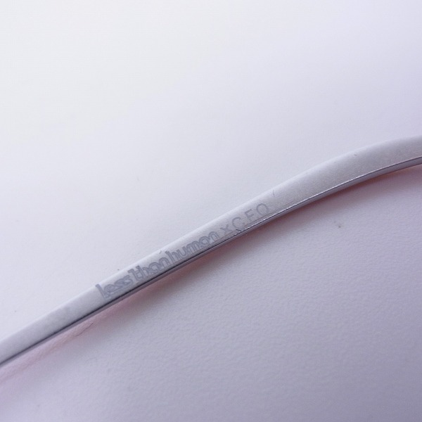 実際に弊社で買取させて頂いたless than human/レスザンヒューマン×C.F.O 眼鏡/メガネフレーム po6po10-jre233の画像 3枚目