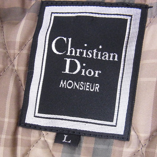 実際に弊社で買取させて頂いたChristian Dior/クリスチャンディオール MONSIEUR/ムッシュ MA-1/ブルゾン ジャケット/Lの画像 2枚目
