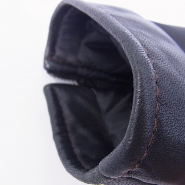 実際に弊社で買取させて頂いたBARNEYS NEWYORK/バーニーズ ニューヨーク レザージャケット Mの画像 6枚目