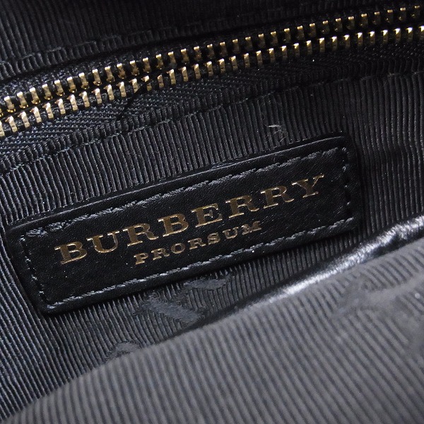 実際に弊社で買取させて頂いたBURBERRY PRORSUM/バーバリープローサム ポーチの画像 4枚目