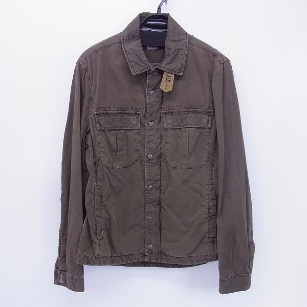 実際に弊社で買取させて頂いたC.P.COMPANY/シーピーカンパニー ジップ ブルゾン/ジャケット カーキ CPU0070 000001/50