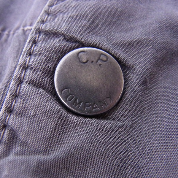 実際に弊社で買取させて頂いたC.P.COMPANY/シーピーカンパニー ジップ ブルゾン/ジャケット グレー CPU0070 000001/50の画像 8枚目