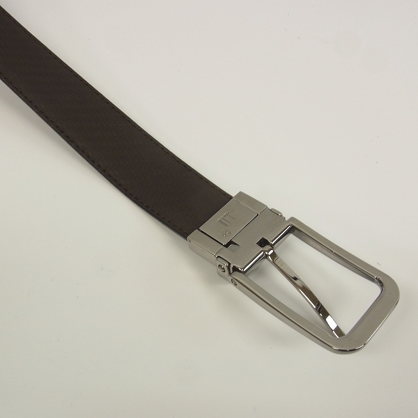 実際に弊社で買取させて頂いたdunhill/ダンヒル レザーベルト/バックル付きの画像 3枚目