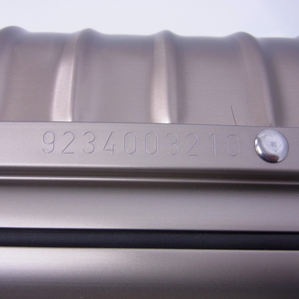 実際に弊社で買取させて頂いたRIMOWA/リモワ TOPAZ/トパーズ ビジネストロリー キャリー/アタッシュ 2輪 の画像 6枚目