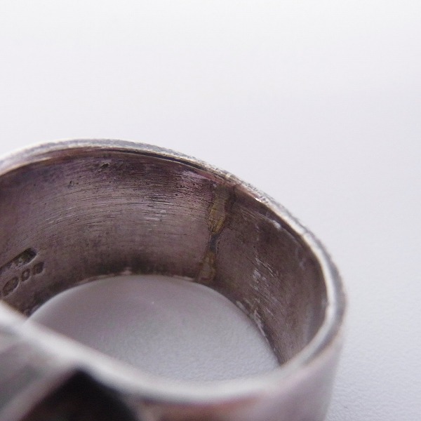 実際に弊社で買取させて頂いたCRAZY PIG/クレイジーピッグ ラージ ホースシューリング/14.5号 の画像 8枚目