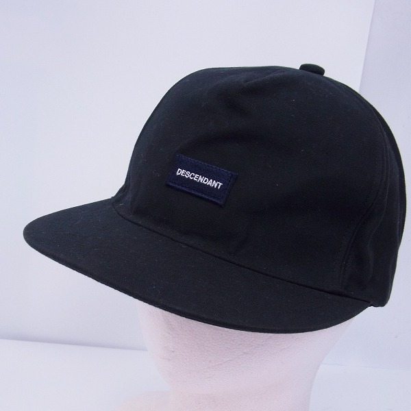 実際に弊社で買取させて頂いたDESCENDANT/ディセンダント BOX GOLF CAP ロゴワッペンキャップ/F