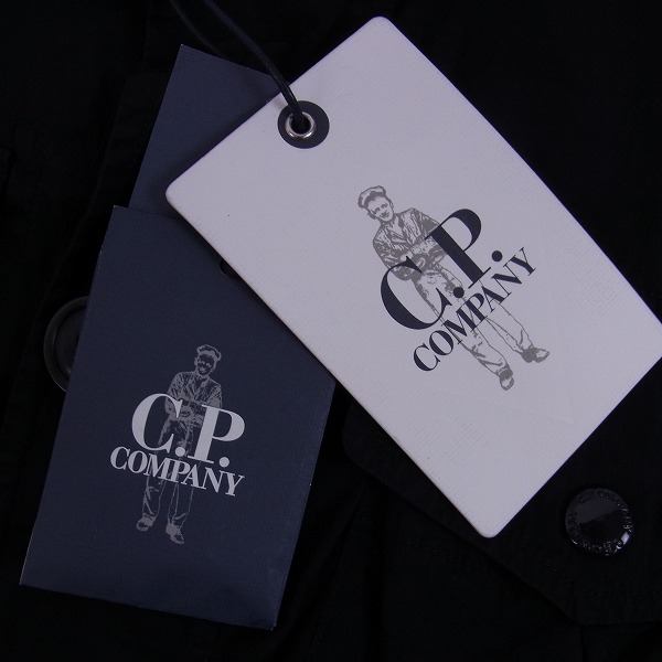 実際に弊社で買取させて頂いた【未使用】C.P.COMPANY/シーピーカンパニー ナイロン ゴーグル ジャケット 16SCPUB04027/48の画像 5枚目