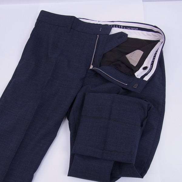 実際に弊社で買取させて頂いたVALLIS by FACTOTUM/ヴァリスバイファクトタム スーツ/ジャケット/スラックス セットアップ/48の画像 6枚目