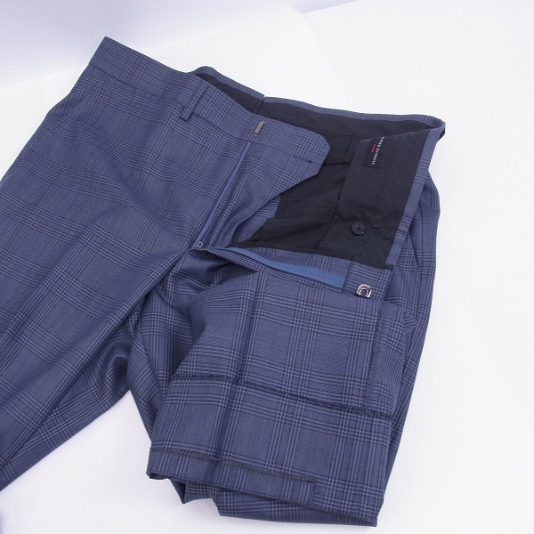 実際に弊社で買取させて頂いたdunhill/ダンヒル チェック柄 3ピース スーツ/セットアップの画像 6枚目