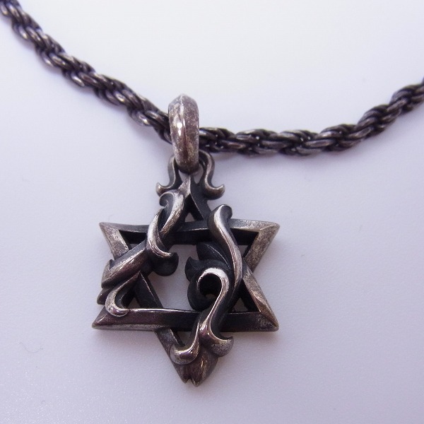 実際に弊社で買取させて頂いたDEAL DESIGN/ディールデザイン ヘックススター ペンダント ネックレス/ラージの画像 1枚目