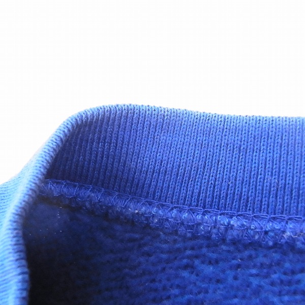 実際に弊社で買取させて頂いたkolor/カラー 13SS キュプラ切替 長袖スウェット/トレーナーブルー 2の画像 4枚目