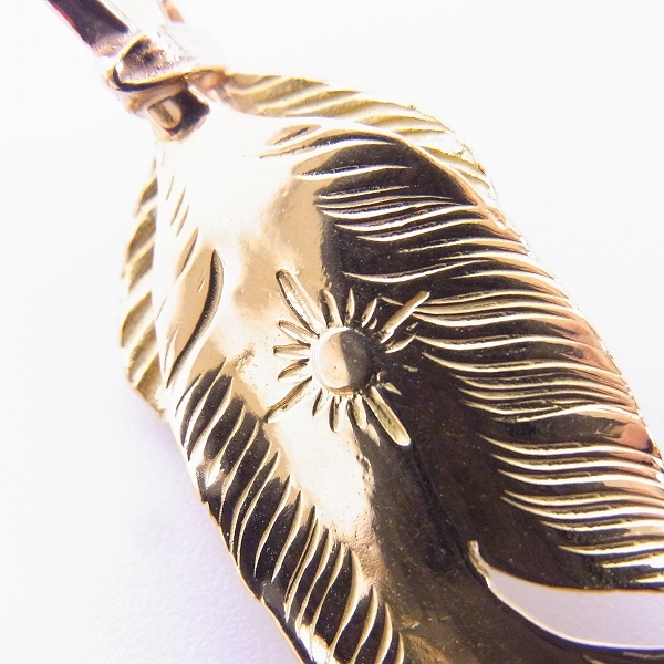 実際に弊社で買取させて頂いた【カスタム】ARIZONA FREEDOM/アリゾナフリーダム 全金 ターコイズ ハートフェザー ネックレス 左向きの画像 5枚目