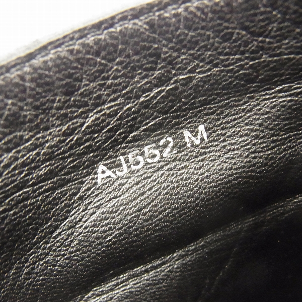 実際に弊社で買取させて頂いたCABANE de ZUCCA/カバンドズッカ レザー レースアップブーツ ブラック/AJ552/Mの画像 5枚目