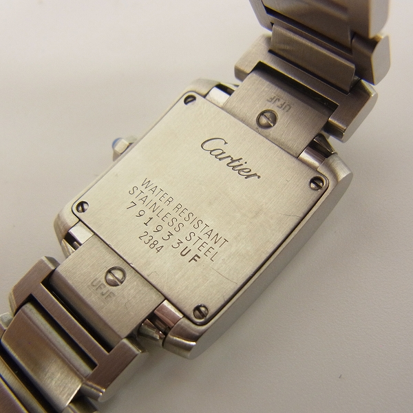実際に弊社で買取させて頂いたCARTIER/カルティエ タンク フランセーズ SM クォーツ 腕時計の画像 3枚目