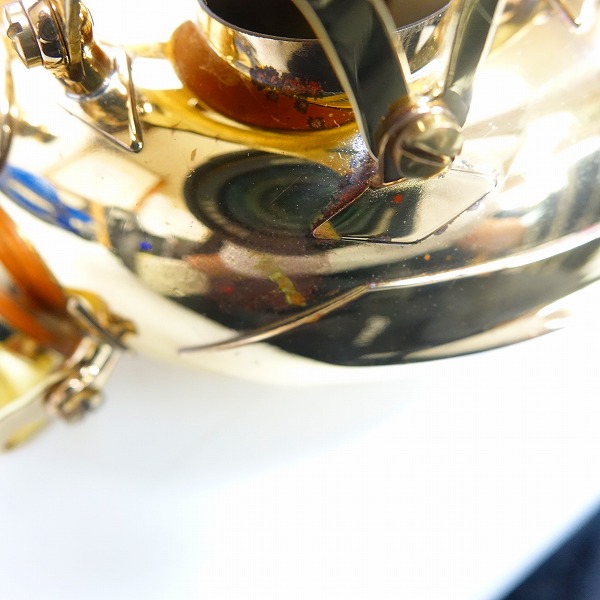 実際に弊社で買取させて頂いた【詳細不明】SELMER/セルマー アルトサックス SuperAction SA80 Serie Ⅱ MEYER 5Mマウスピース/不明リガチャー付きの画像 6枚目